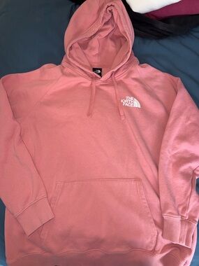 The North Face Pink Hooded Pullover Sweatshirt